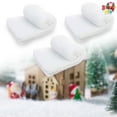 thumbnail image 1 of Joyfy Christmas Snow Blankets Roll (3 Pcs), 15 in x 10Ft Soft Thick Artificial Snow Blanket（Cotton Fabric）for Christmas Winter Decoration, 1 of 8