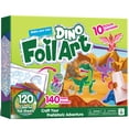 thumbnail image 1 of Joyfy Dinosaur Foil Art Kit for Kids, Mess Free Travel Toys with Foil Foam Stickers, Christmas Birthday Gift for Boys and Girls Ages 4 and Up, 1 of 9