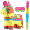 thumbnail image 1 of Joyfy Donkey Pinata for Kids Birthday Party 12.5"x 15.5"x 4.5" Party Supplies for Cinco De Mayo, Fiesta Taco, Luau Event, Mexican Theme Decoration, Taco Tuesday Event, 1 of 8