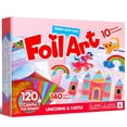 thumbnail image 1 of Joyfy Fashion Foil Art Kit for Kids, Mess Free Travel Toys with Foil Foam Stickers, Christmas Birthday Gift for Boys and Girls Ages 4 and Up, 1 of 8
