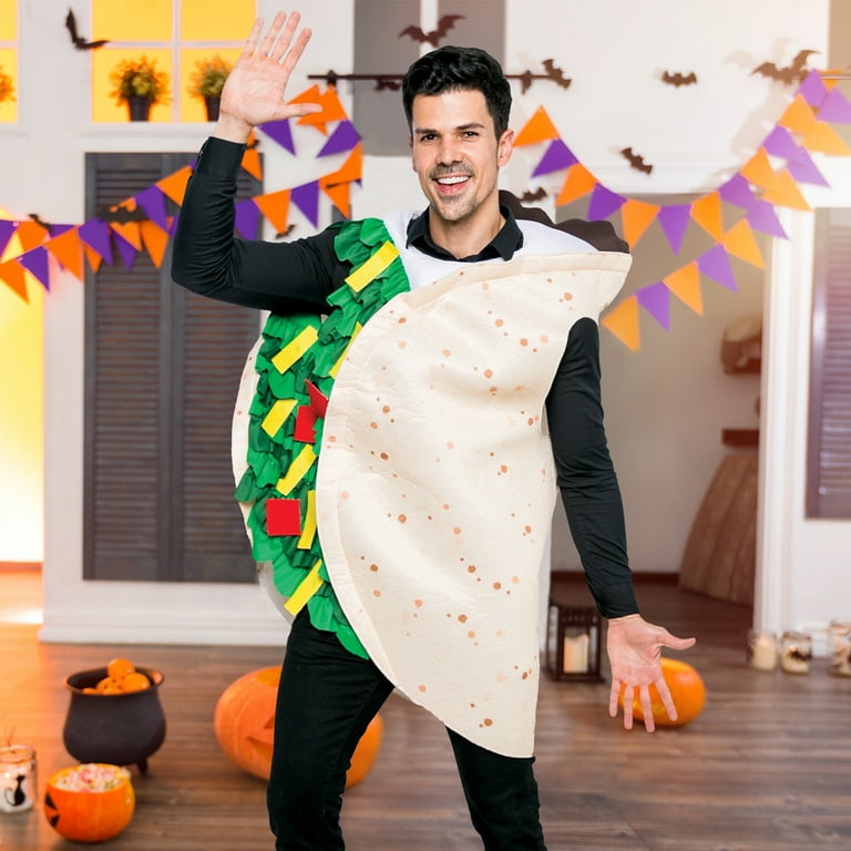 Taco Costume Adult Mexican Food Taco Costume Adult Mexican Food