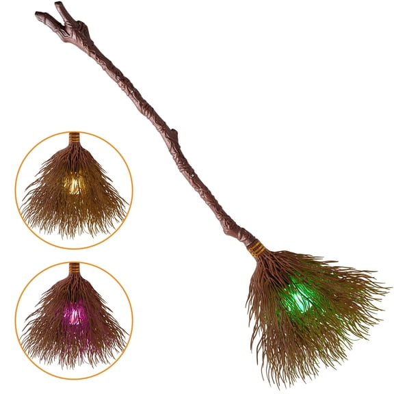 Joyfy Halloween Costume Witch Broom