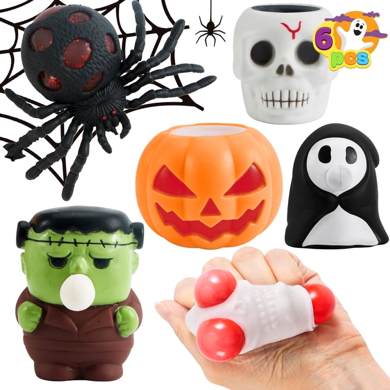 6 pièces Halloween citrouille voiture enfants retirer voiture chauve