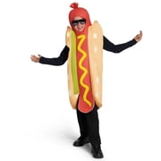 Joyfy Hot Dogs Costume for Kids, Unisex Food Funny Costume Suit for Child Teens Halloween Dress up Cosplay Party