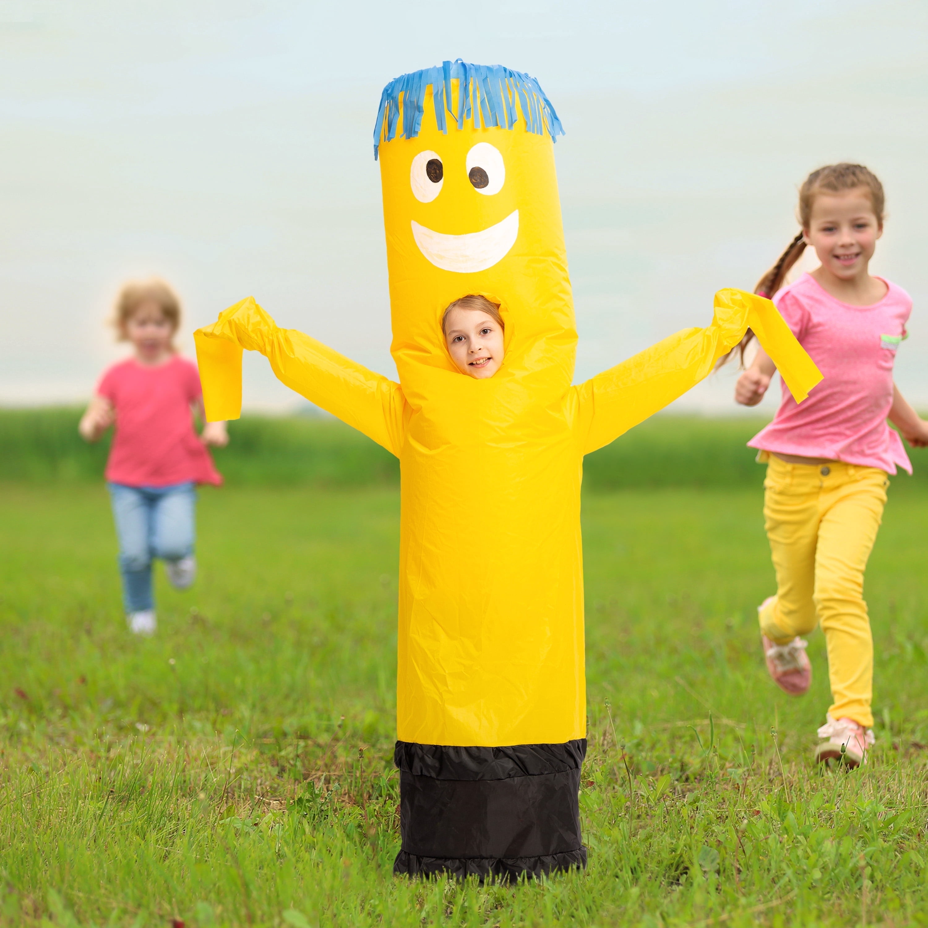 Joyfy Inflatable Halloween Costume for Child, Inflatable Tube waving ...