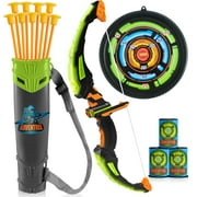 Joyfy Kids Archery Bow and Arrow Toy Set with LED,  Archery Toy Set for Boys' Outdoor Play