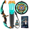 thumbnail image 1 of Joyfy Kids Bow and Arrow Set with LED Lights, Archery Toy Set for boy age 3 up, 1 of 9