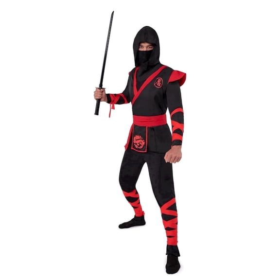 Joyfy Men Ninja Costume Halloween Ninja Costume Adult for Halloween Cosplay Party