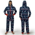 thumbnail image 1 of Joyfy Men's Christmas Pajamas,Adult Christmas Hooded One-Piece Pajamas Men's Pajamas Ugly Christmas Sweater One-Piece Jumpsuits, 1 of 6