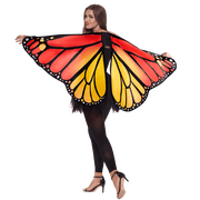 Joyfy Monarch Butterfly Costume for Women - Halloween Butterfly Wings for Adult Dress Up Costume Party
