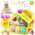 thumbnail image 1 of Joyfy Snail Crawling Toy Activity Cube with Music & Light 10 in 1 Montessori Toys for Baby 6-12-18 Months Educational Learning Toys for Toddler 1-3, First Birthday Gifts for Boys & Girls, 1 of 11