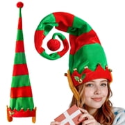 Joyfy Christmas Hats,Elf Felt Hats for Adults Funny Hats for Christmas Holiday Party Costume Favors Gifts Accessoriess