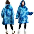 thumbnail image 1 of Joyfy Wearable Blanket Oversized Sherpa Sweatshirt, Warm and Cozy Hoodie Blanket for Adult Christmas Birthday Gift, 1 of 8