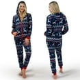 thumbnail image 1 of Joyfy Women's Christmas Pajamas, Adult Fleece Plaid Hoodie Full Zip Women's Pajamas, Women's Holiday Pajamas, 1 of 8