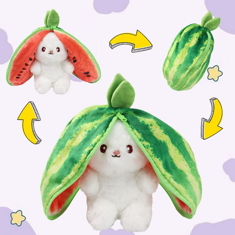 Cartoon Fruit Plush Pillow Cartoon Fruit Plush Pillow