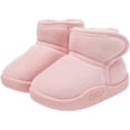 thumbnail image 1 of Joykidd Toddler Boys Girls Winter Snow Boots Fleece Lightweight Slip‑On Ankle Boots for Cold‑Weather Daily Wear, 1 of 7