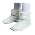 thumbnail image 1 of Joykidd Toddler Soft Thick Plush Winter Snow Boots High Top Hook and Loop Lightweight Hiking Boots for Outdoor Winter Daily Wear, 1 of 7