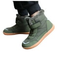 thumbnail image 1 of Joykidd Toddler Soft Thick Plush Winter Snow Boots High Top Hook and Loop Lightweight Hiking Boots for Outdoor Winter Daily Wear, 1 of 7