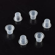 Joykith Cups Caps 100pcs Pigment Ink Supplies Makeup Holder Accessories Piercing Aftercare Soap