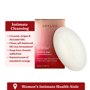 Joylux Shebar Intimate Feminine Wash, pH-Balanced Formula, Clean & Gentle Ingredients, 3.2 oz Bar