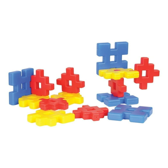 Joyn Toys Waffle Blocks Manipulative Set - 42 Pieces