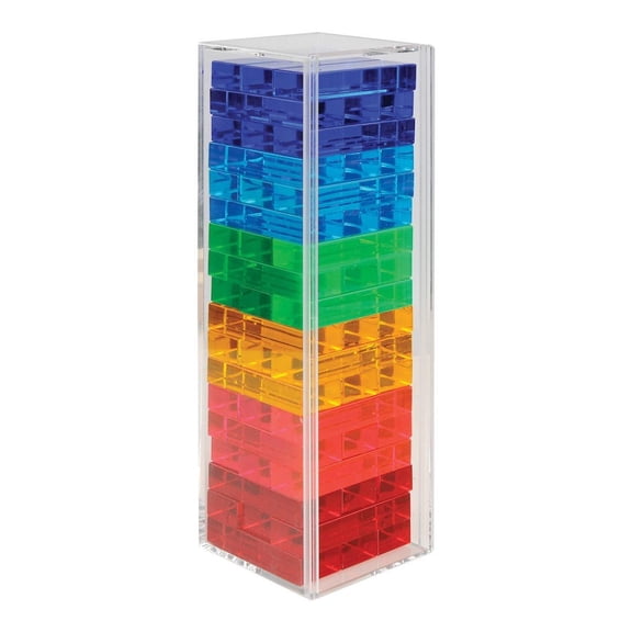 Kaplan Early Learning Translucent Building Plank Set - 54 Pieces
