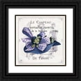 thumbnail image 1 of Joyner, Ginny 12x12 Black Ornate Wood Framed with Double Matting Museum Art Print Titled - Haute Couture I, 1 of 4