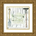 thumbnail image 1 of Joyner, Ginny 20x20 Gold Ornate Wood Framed with Double Matting Museum Art Print Titled - Garden Gate I, 1 of 4
