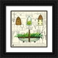 thumbnail image 1 of Joyner, Ginny 26x26 Black Ornate Wood Framed with Double Matting Museum Art Print Titled - Garden Trug, 1 of 4