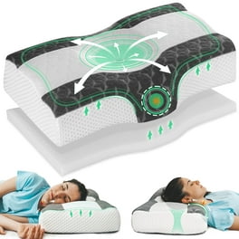 The Original McKenzie Cervical Roll - Support Pillow for Neck and Back Pain  During Sleep 