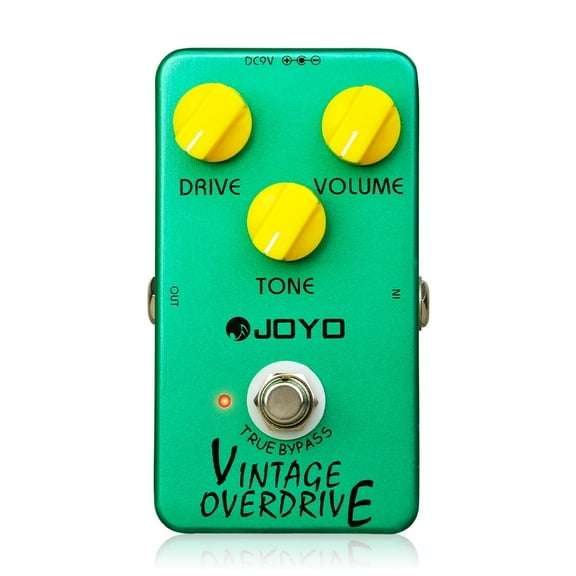 Joyo JF-01 Vintage Overdrive Effect Pedal Guitar Effects Pedal True Bypass Design for Electric Guitar