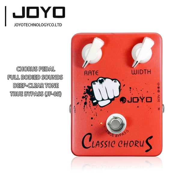 Joyo JF-05 Classic Chorus Guitar Effect Pedal True Bypass Mini Pedal Pure Analog DC 9V