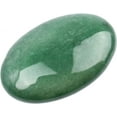 thumbnail image 1 of Joyouann Natural Green Aventurine Palm Stones,Large Size, approx. 150g in Weight,Healing Gemstone Therapy Worry Crystal Stones for Meditation Chakra Balancing Collection, Oval Shape, 1 of 1