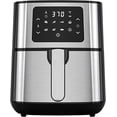 thumbnail image 1 of Joyoung JY-570 5.8 Quart Stainless Steel Multi Tasker Detachable Double Basket Air Fryer with LED Touchscreen and 8 Built In Smart Programs, Black, 1 of 9