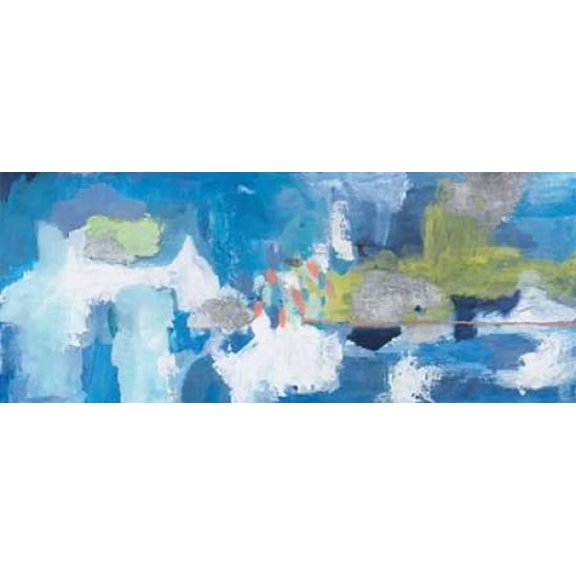 Joyous Spring Canvas Art - Aubrey (24 x 48)