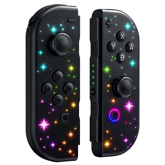 Joypad Controller (L/R) Compatible for Switch/Lite/OLED Controllers,Support Vibration/Motion Control/Wake-up