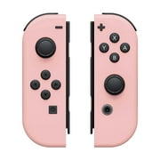 Joypad Controller (L/R) for Nintendo Switch, Wireless Remote Switch Controller for Switch/OLED/Lite, Dual Pink