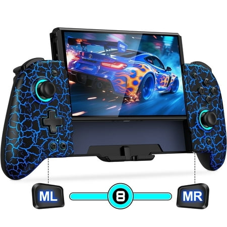 Switch Controller for Nintendo, QQV Switch Joyc*ns Controller Remote with Adjustable Turbo