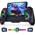 thumbnail image 1 of Beboncool RGB Switch Controller Grip with Turbo Vibration for Nintendo Switch & Switch OLED, 1 of 9