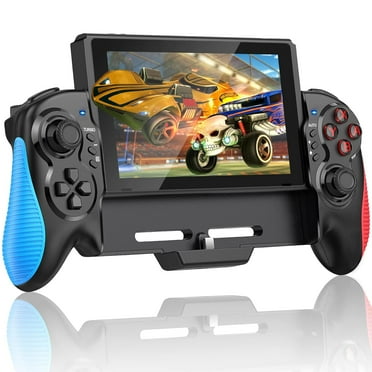 Joypad for Nintendo Switch/OLED Joy Cons, ESYWEN Replacement for Switch Joy Cons with Handheld Grip Double Motor Vibration Built-in 6-Axis Gyro Joystick,Replacement for Nintendo Switch Controller
