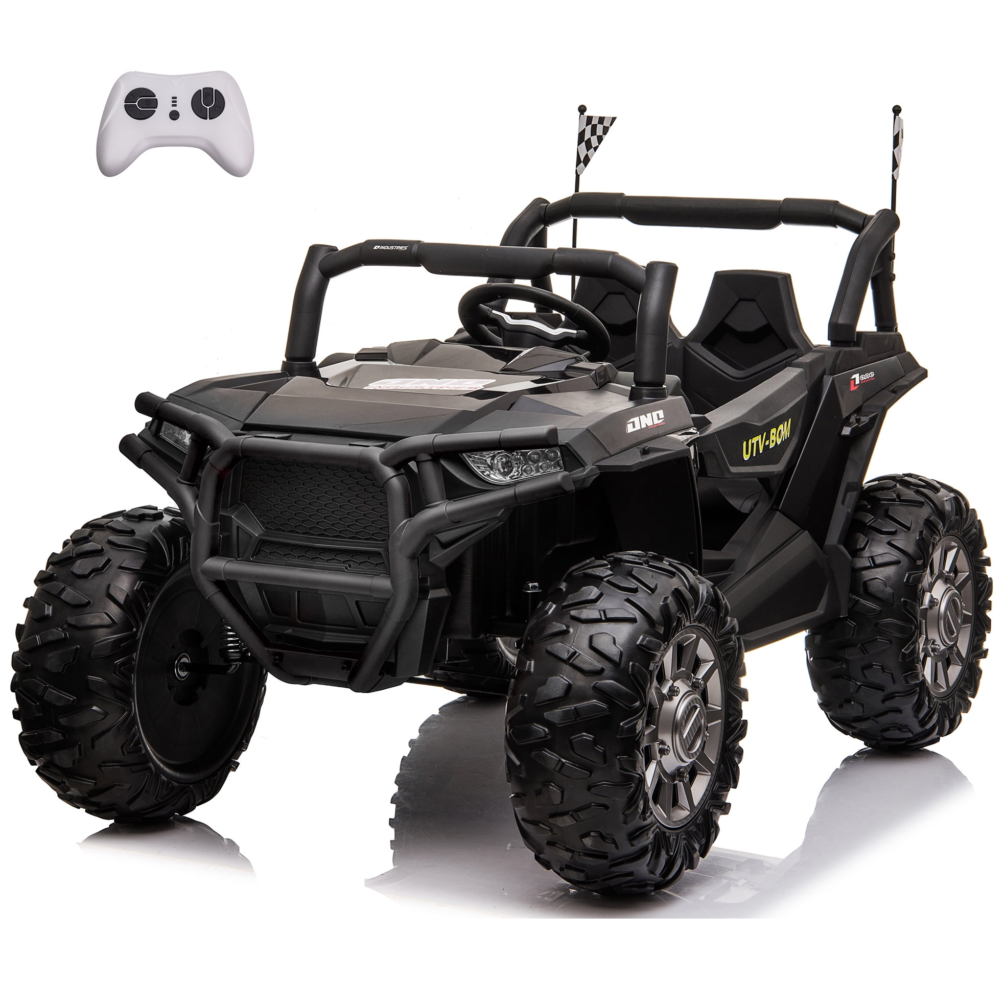 Joyracer 24V Kids Ride on UTV Car w/ 2 Seater Remote Control, Electric