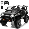 thumbnail image 1 of Joyracer 24V Ride on Car Truck with Remote Control & 2 Seater, 4WD/2WD Switchable 800W Powered Ride on Toys with Spring Suspension, 3 Speeds, Bluetooth Music Gift for Big Kids, 1 of 9