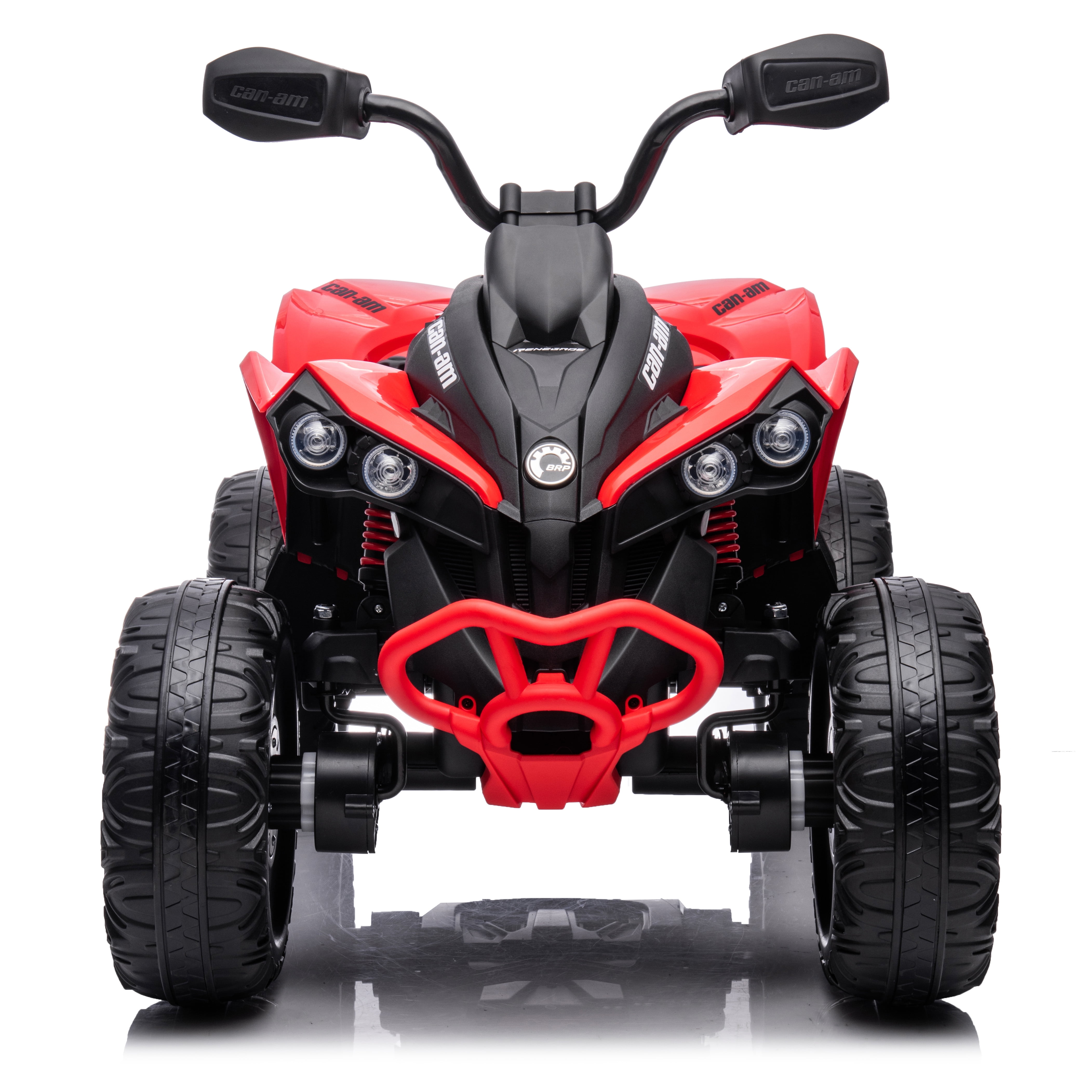 Joyracer 24V Ride on Toys, 4 Wheeler ATV for Kids with 2 Seater, 4x200W