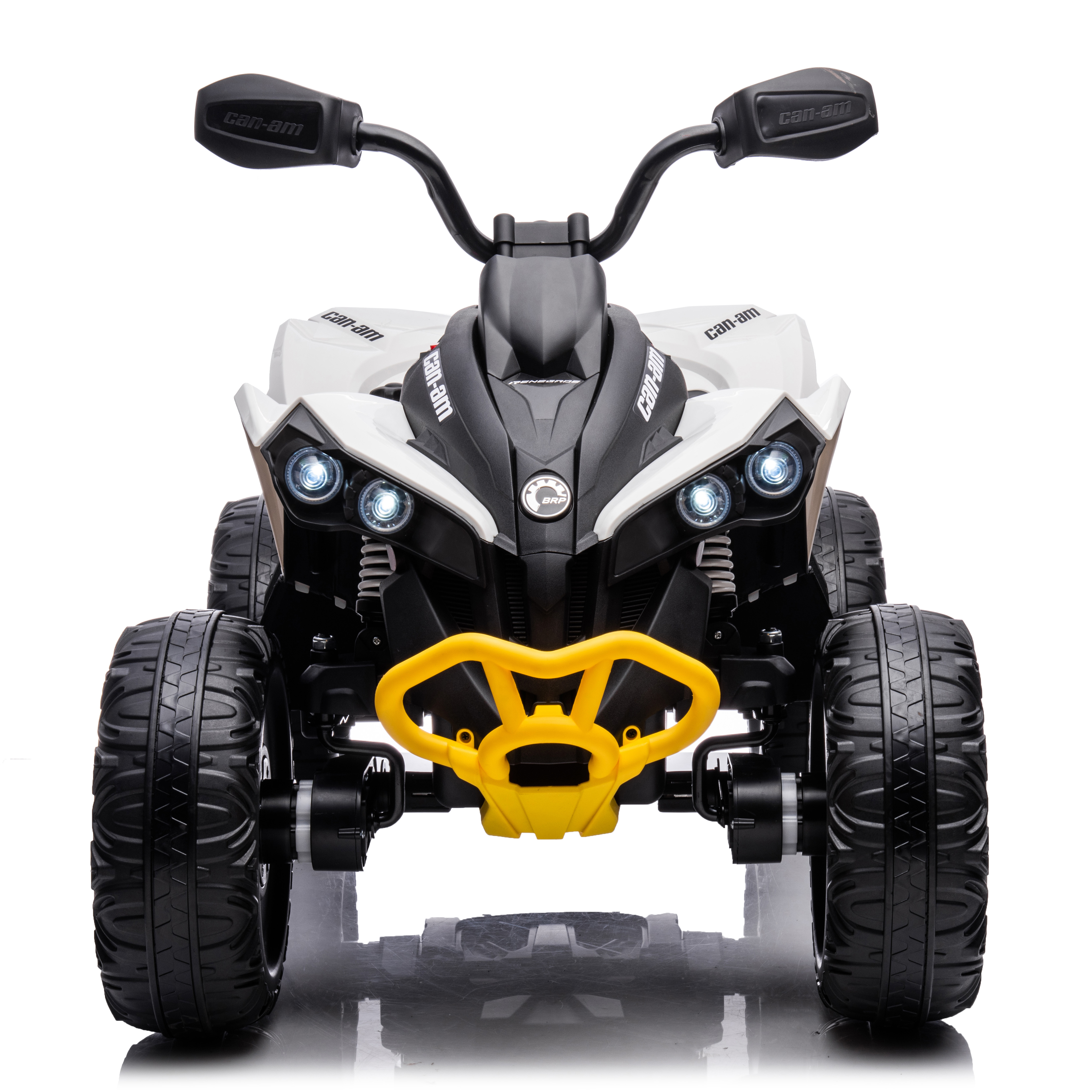 Joyracer 24V Ride on Toys, 4 Wheeler ATV for Kids with 2 Seater, 4x200W