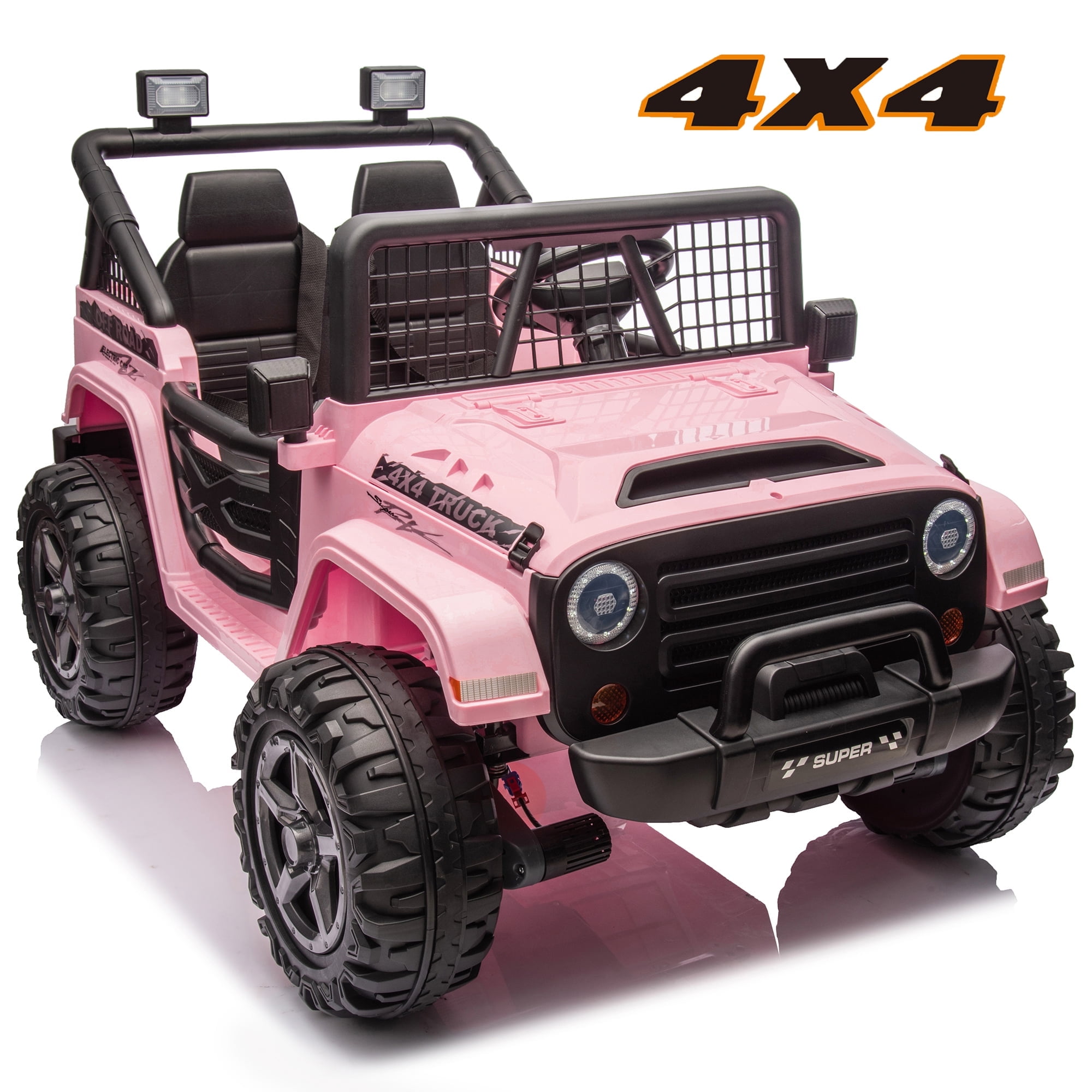 Child's Car Ridable Joyracer 4x4 24V Kids Rideable Car Truck, 2 Seater, 4*200W Motor, 9AH ...