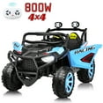 thumbnail image 1 of Joyracer 800W Ride on UTV, 4WD/2WD Switchable 24 Volt Ride on Toys with Remote Control, 2-XL Seater Electric Car for Kids, Power Car Wheels with Music, Bluetooth, MP3, USB, Horn, Light, Blue, 1 of 10