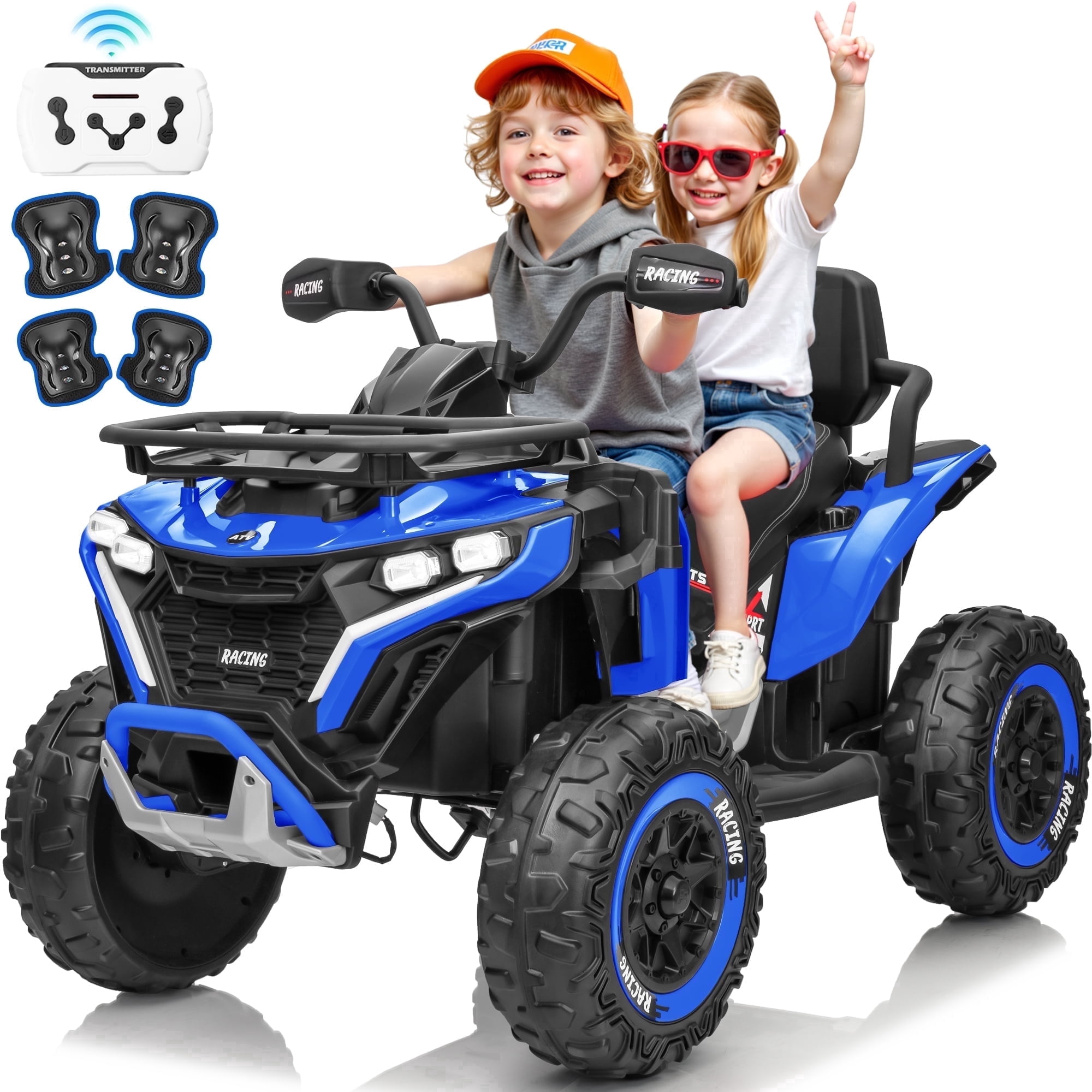 Joyracer ATV for Kids, 24 Volt Ride on Toys for Toddlers, 800W 4