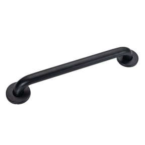 Joyrain ADA 500 lb Heavy Duty Grab Bar, 304 Stainless Steel Anti-Slip Wall Mount, 12-36 inch, Concealed Screws for Bathroom Toilet(Matte Black, 12")