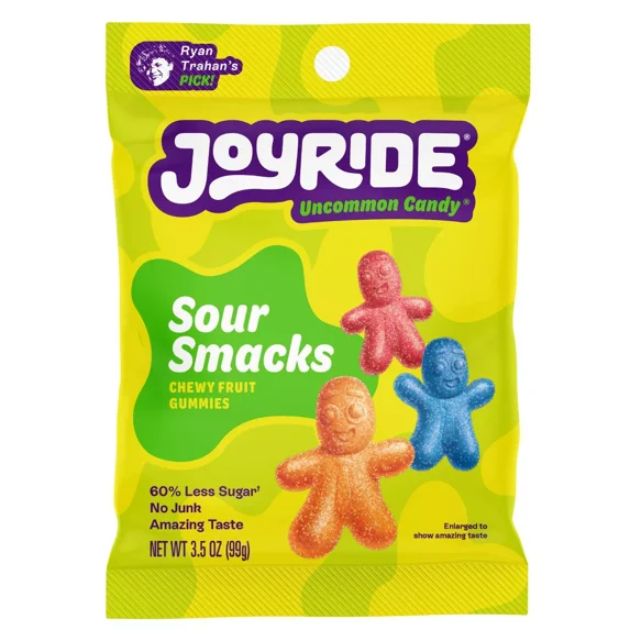 Joyride Sour Smacks Candy 3.5oz