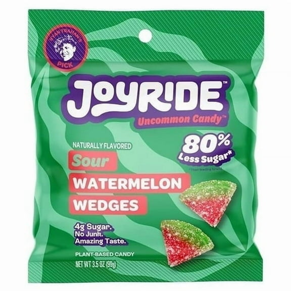 Joyride Uncommon Candy Sour Watermelon Wedges 3.5 oz